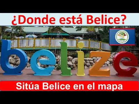 Donde queda belice en el mapa