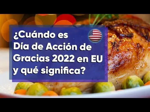 Q significa accion de gracias en estados unidos