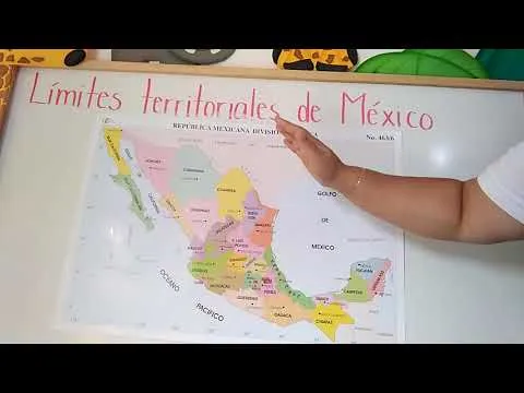 Paises colindantes con mexico