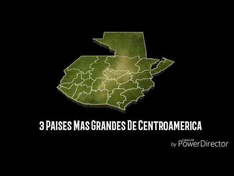 Paises mas grande de centroamerica